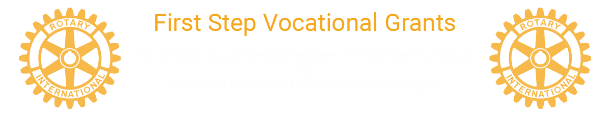 First Step Vocational Grants Logo
